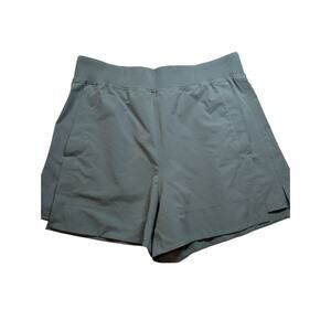 Lululemon License to Train High-Rise Shorts Sz L Green 4" inseam